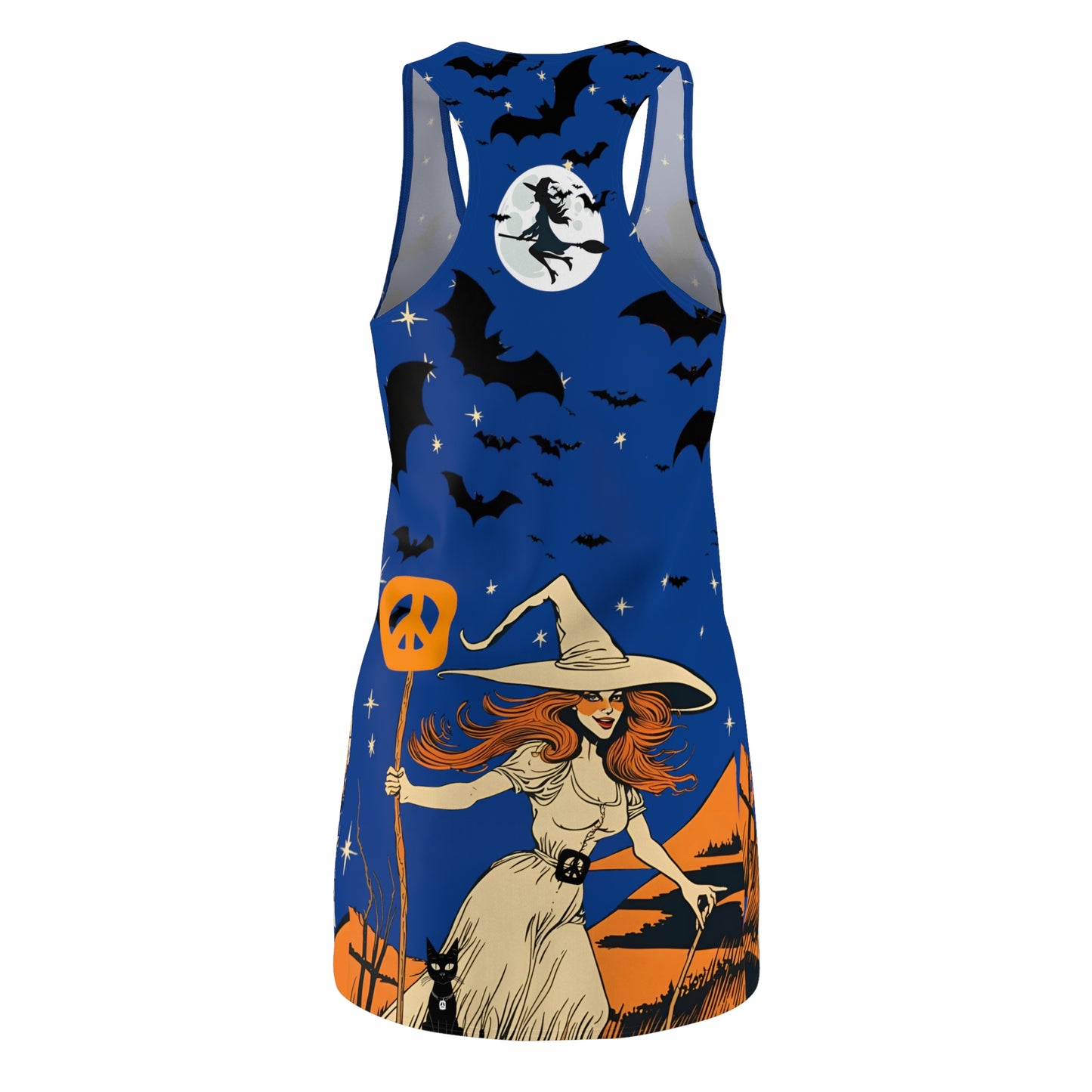 Witching You Peace Racerback Sleeveless for Halloween