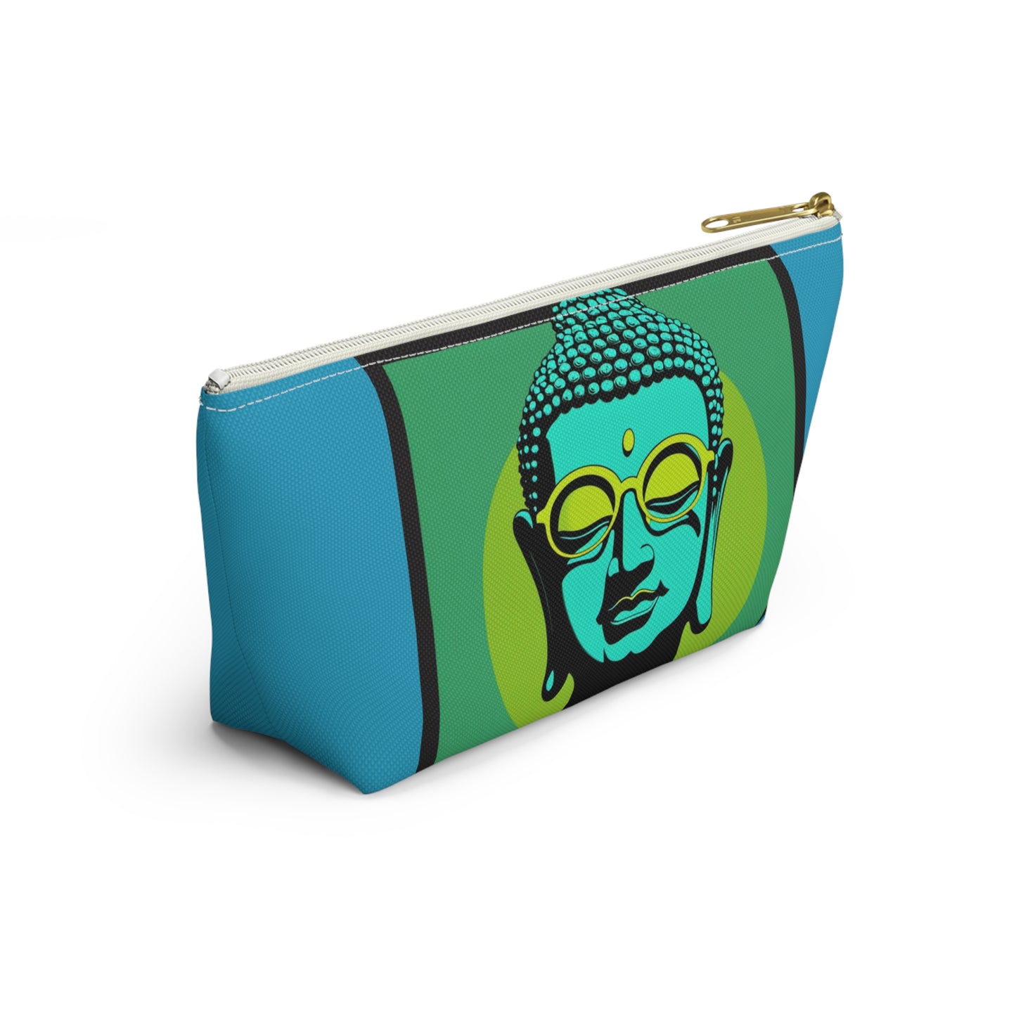 Pop Art Zen Buddha Accessory Pouch