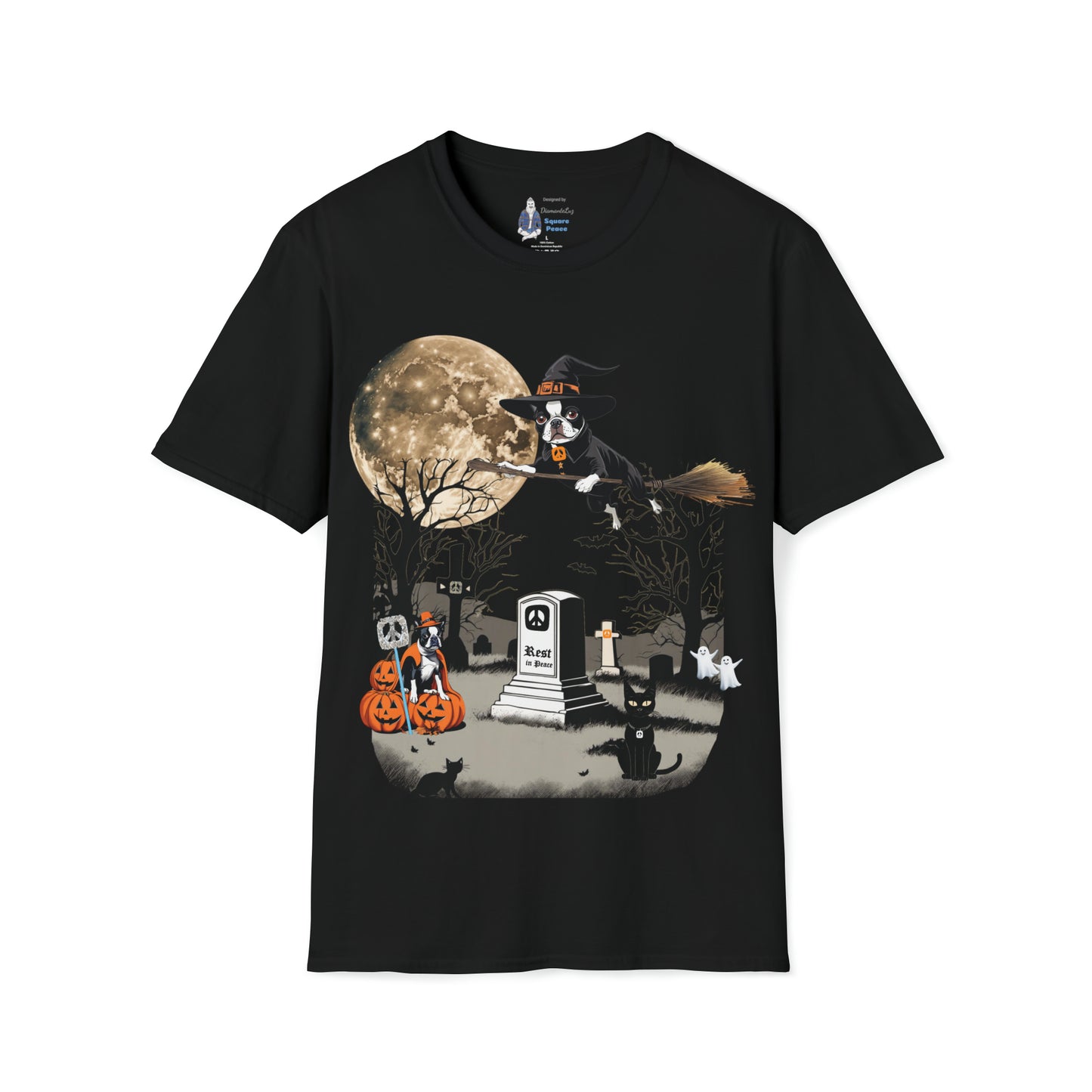 Night of Terrier Halloween T-Shirt