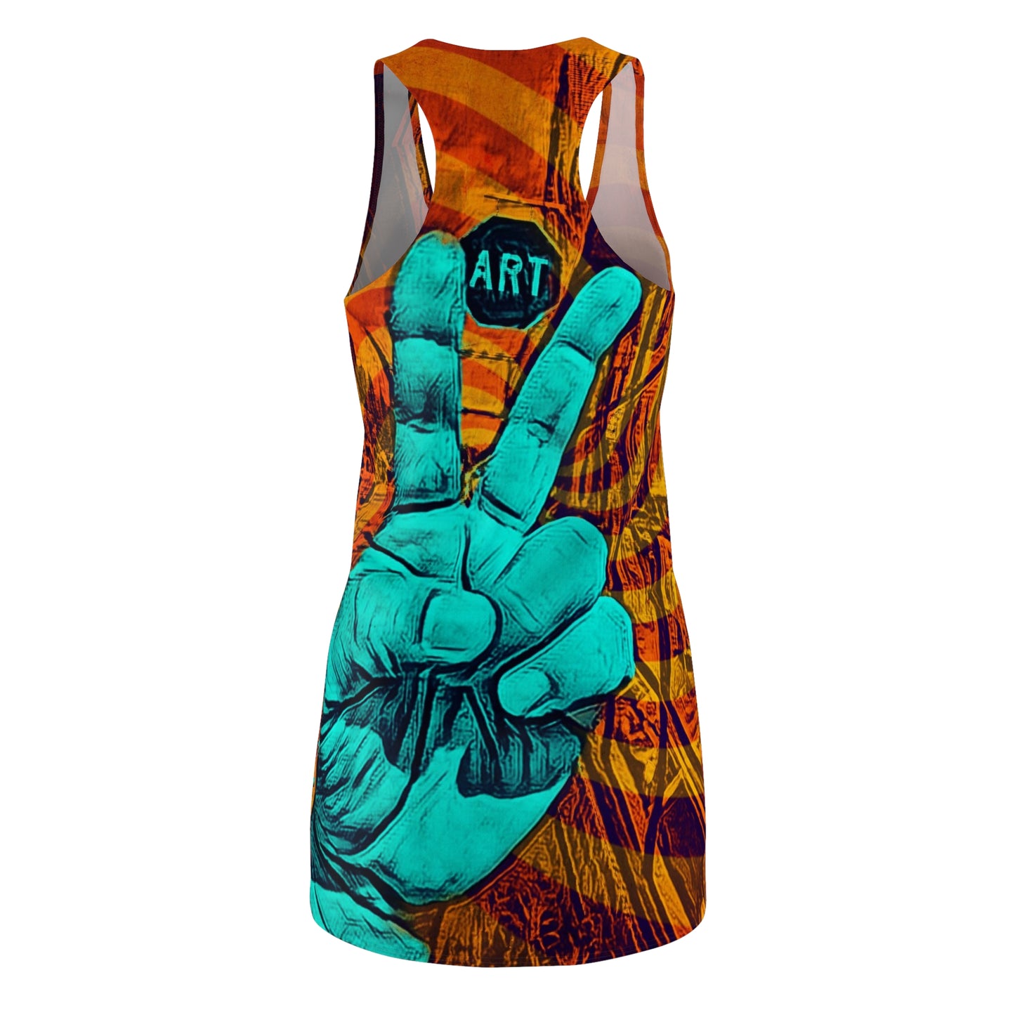 Peace and Art Racerback Dress