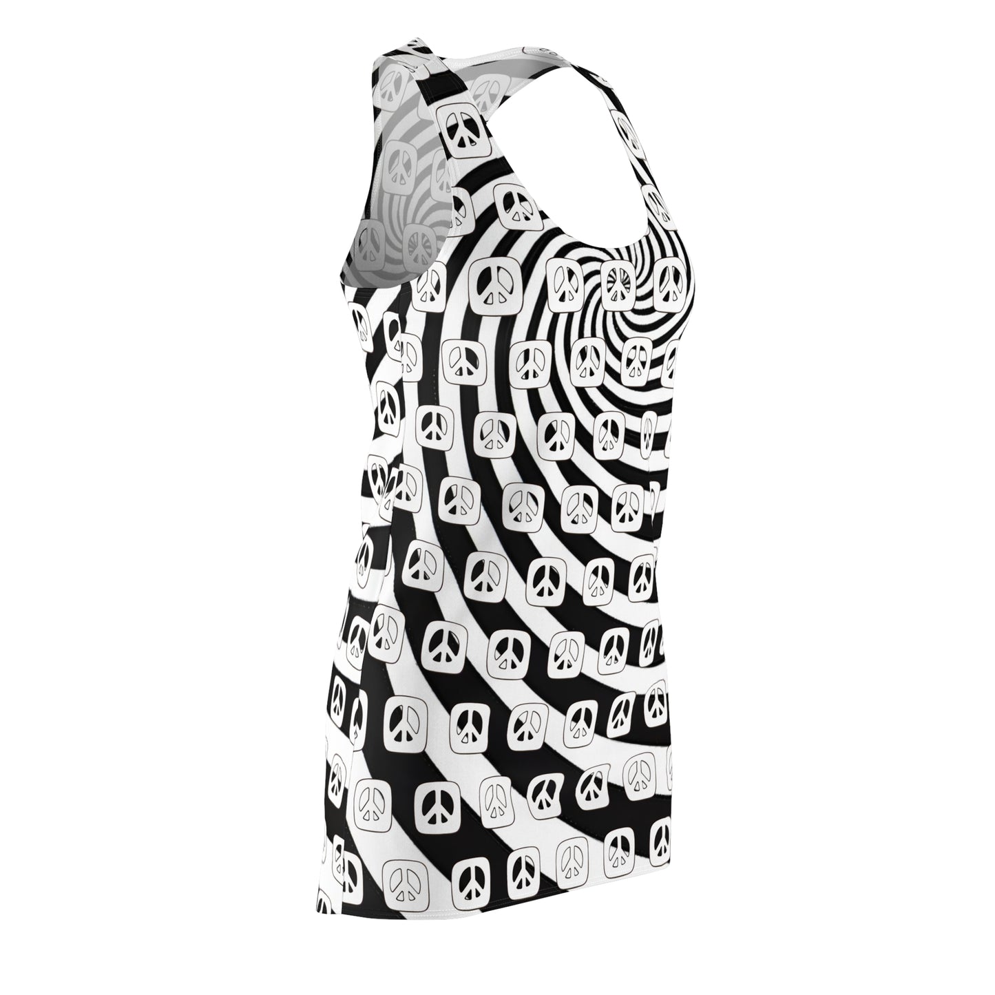 Hypnotic Peace Racerback Sleeveless Dress