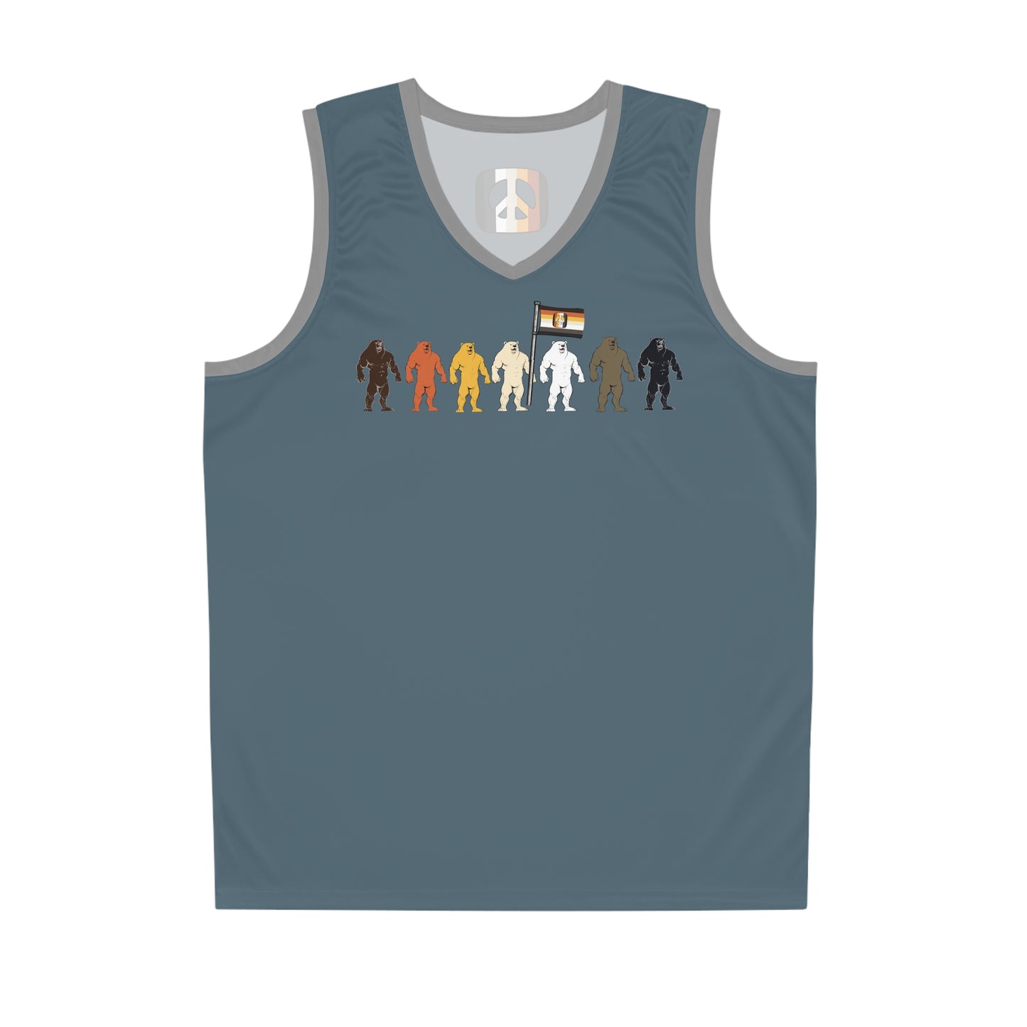 Diverse Bear Pride Sleeveless Jersey