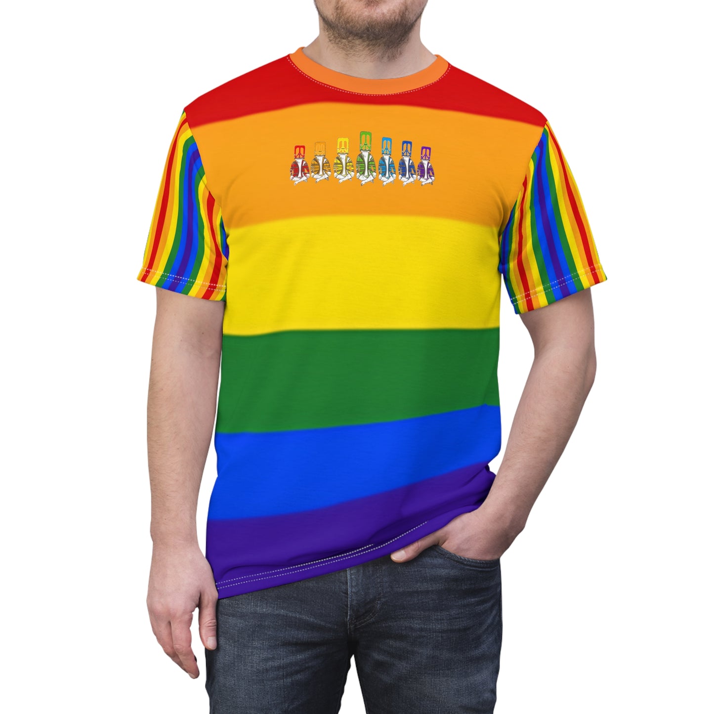 Diverse Peace Pride Pull-Over Shirt