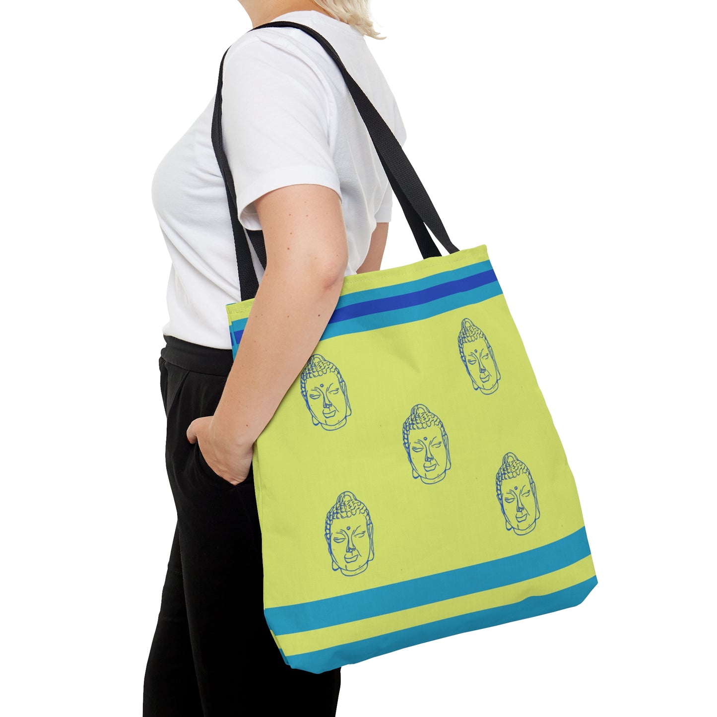 Buddha Pop Art Tote Bag