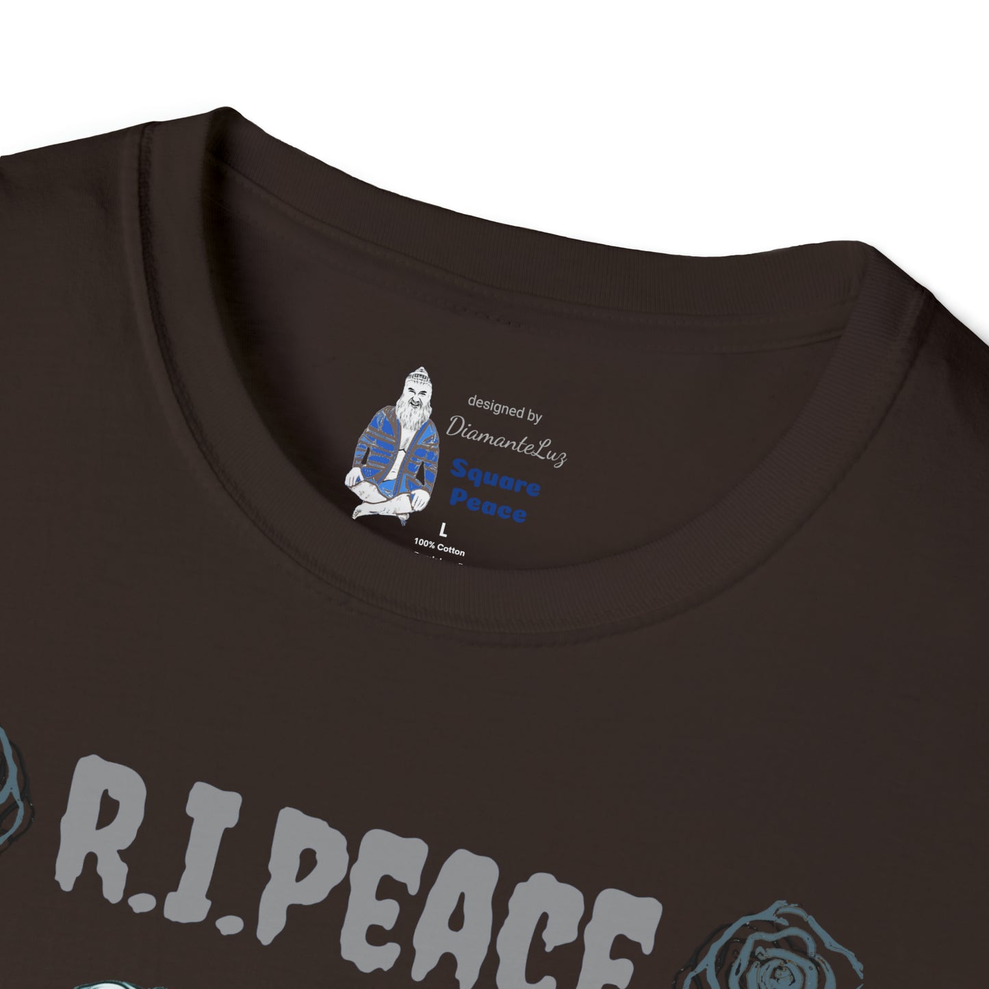 R.I.Peace Day of the Dead T-Shirt for Halloween