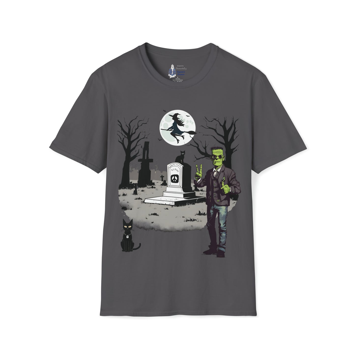 R.I.Peace Graveyard T-Shirt for Halloween